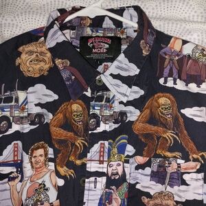 Middle of Beyond - Big Trouble in Little China Button Down Shirt Large